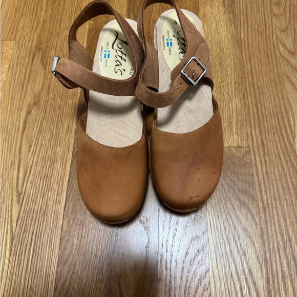 Lotta from Stockholm Highwood Brown Clogs in Oiled Nubuck size 39/8.5 - Picture 2 of 16